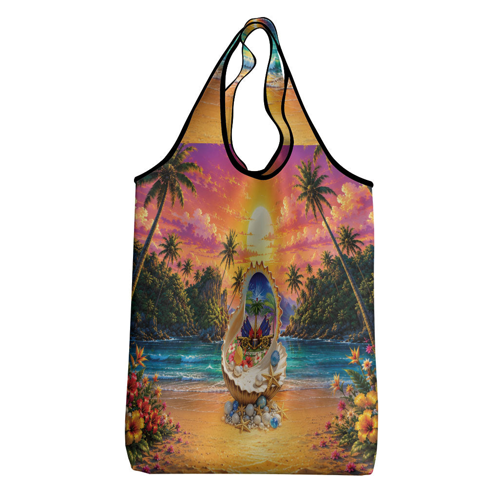 Haiti Grocery Bag The Pearl Of The Antilles