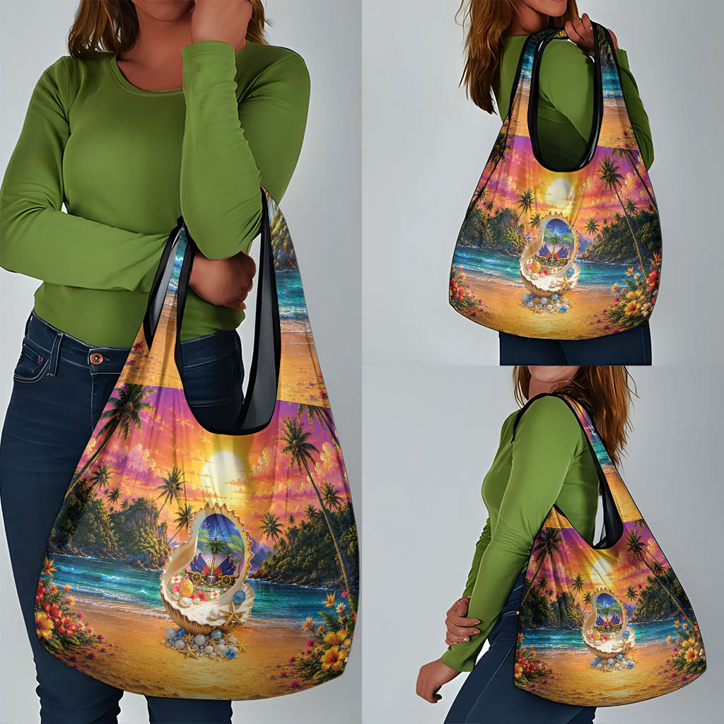 Haiti Grocery Bag The Pearl Of The Antilles