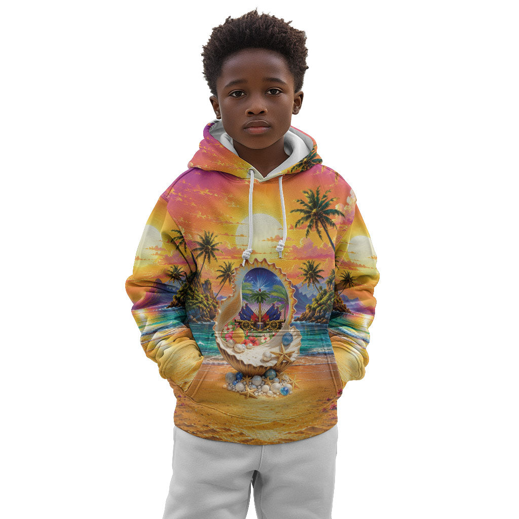 Haiti Kid Hoodie The Pearl Of The Antilles