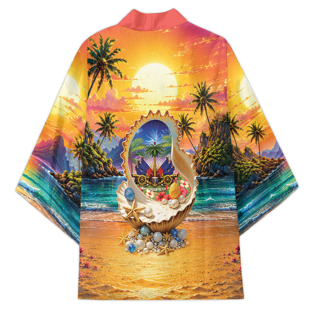 Haiti Kimono The Pearl Of The Antilles