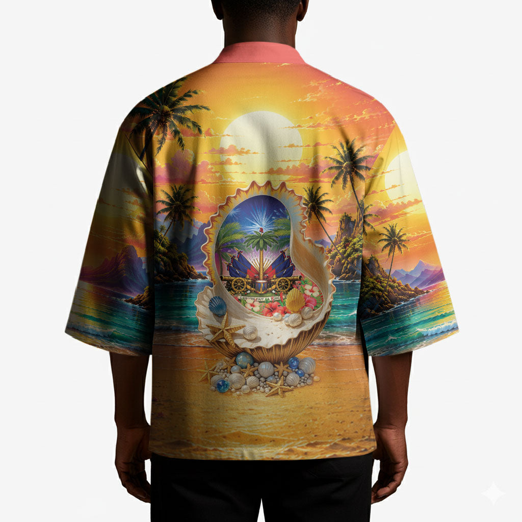 Haiti Kimono The Pearl Of The Antilles