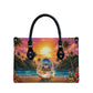 Haiti Leather Bag The Pearl Of The Antilles