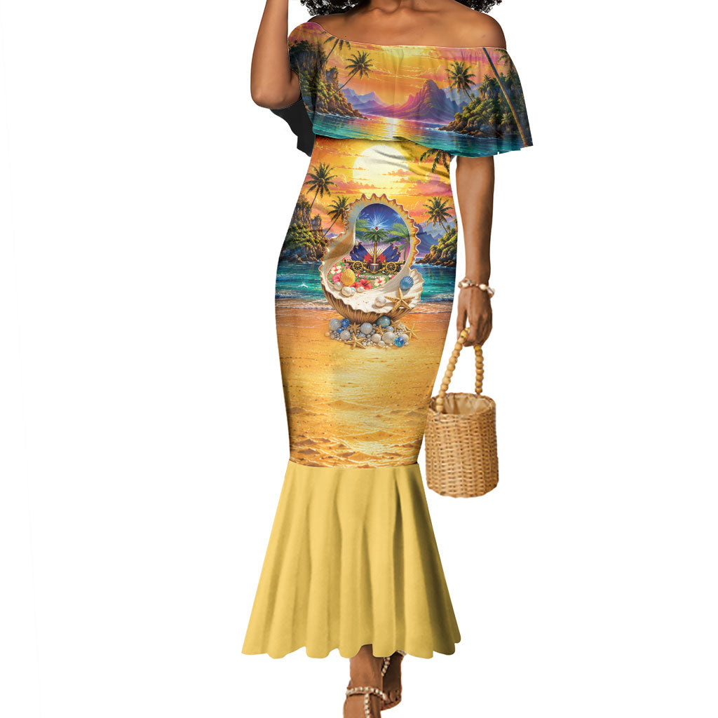 Haiti Mermaid Dress The Pearl Of The Antilles