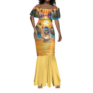 Haiti Mermaid Dress The Pearl Of The Antilles