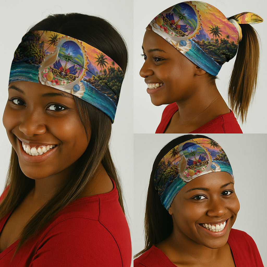Haiti Neck Gaiter The Pearl Of The Antilles
