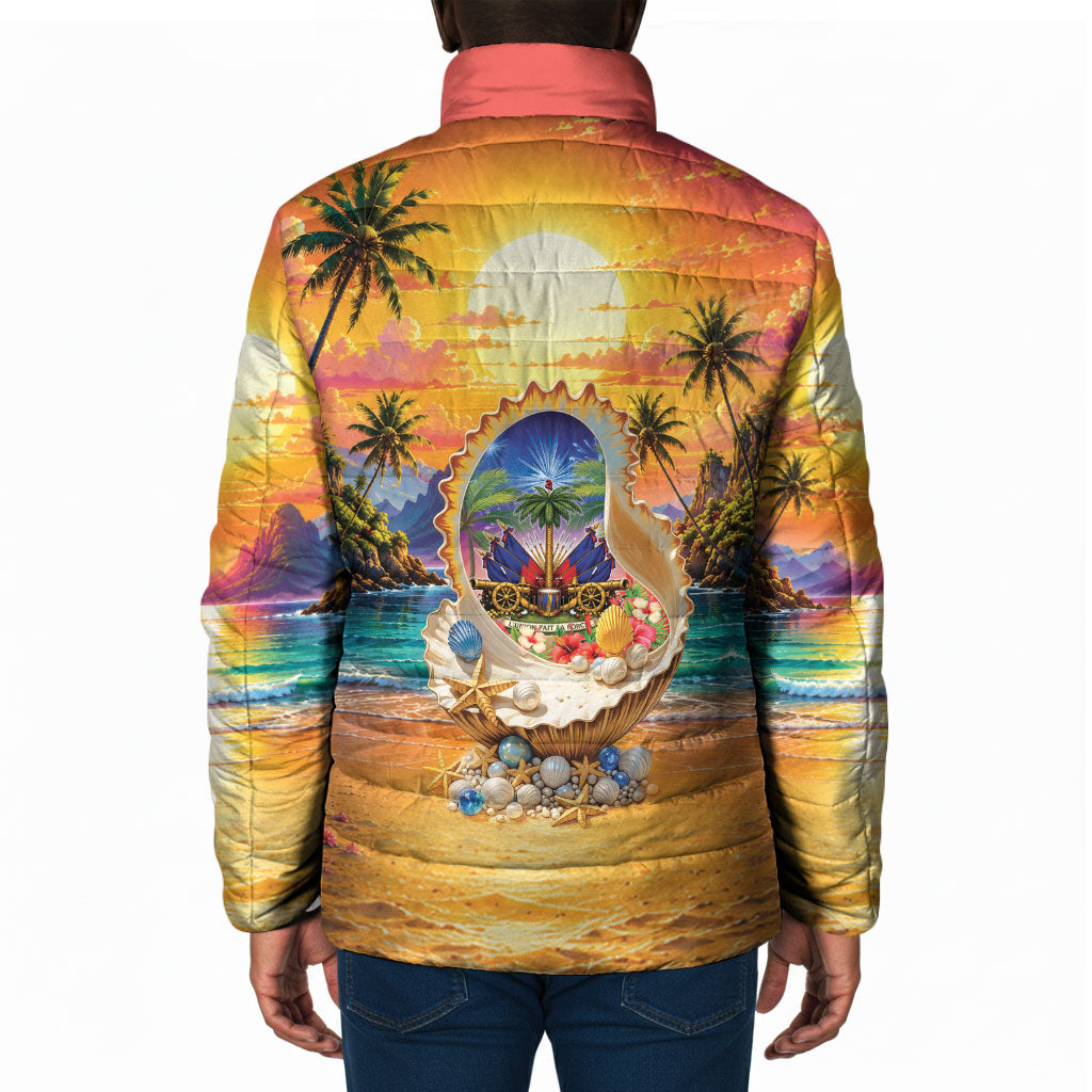 Haiti Padded Jacket The Pearl Of The Antilles