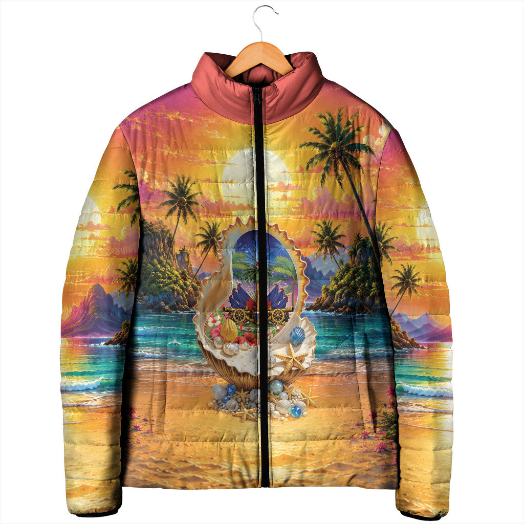 Haiti Padded Jacket The Pearl Of The Antilles