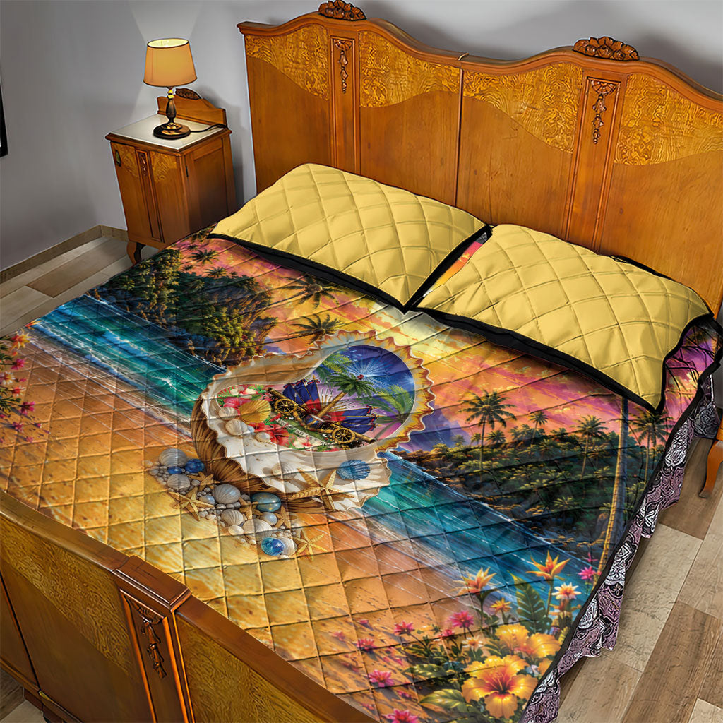 Haiti Quilt Bed Set The Pearl Of The Antilles