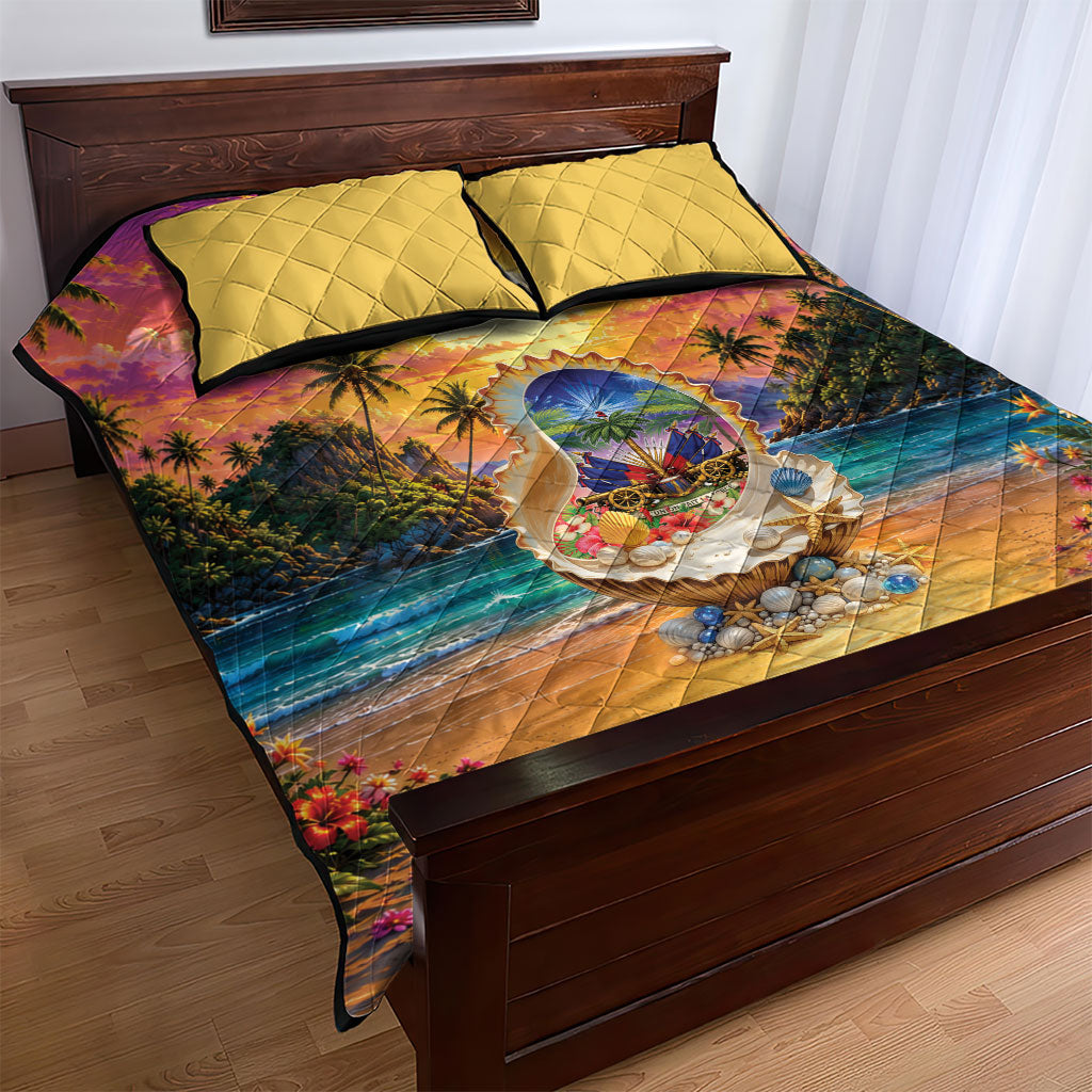 Haiti Quilt Bed Set The Pearl Of The Antilles