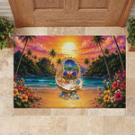 Haiti Rubber Doormat The Pearl Of The Antilles