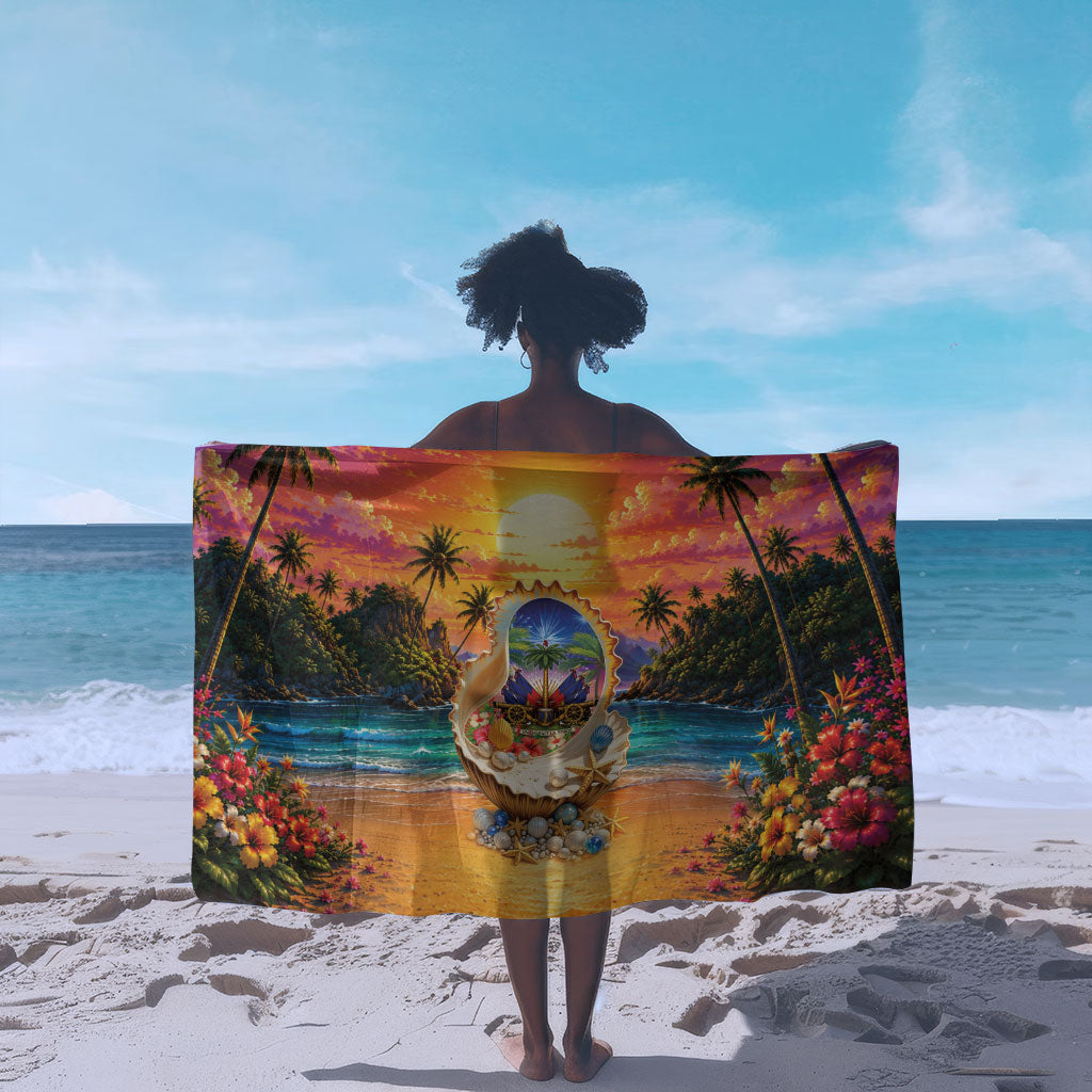 Haiti Sarong The Pearl Of The Antilles