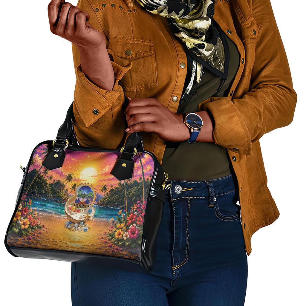 Haiti Shoulder Handbag The Pearl Of The Antilles