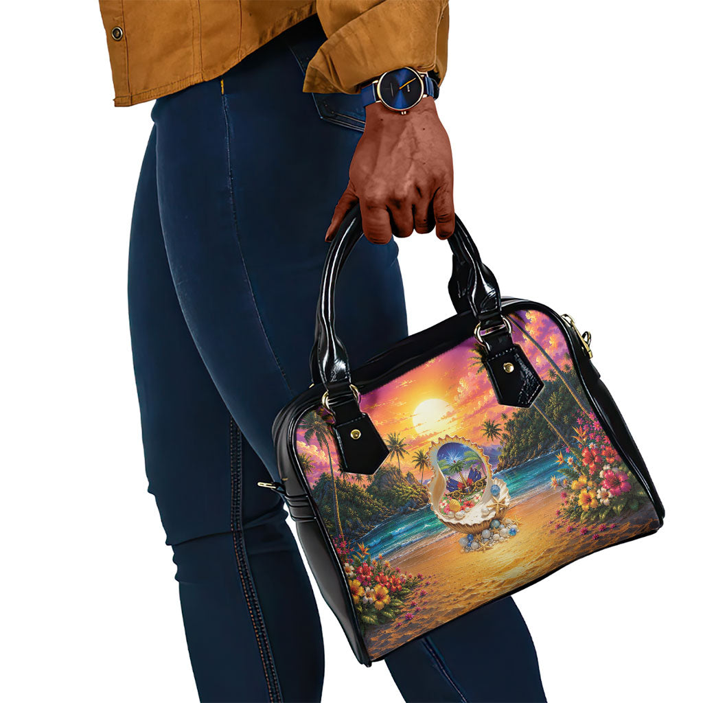 Haiti Shoulder Handbag The Pearl Of The Antilles