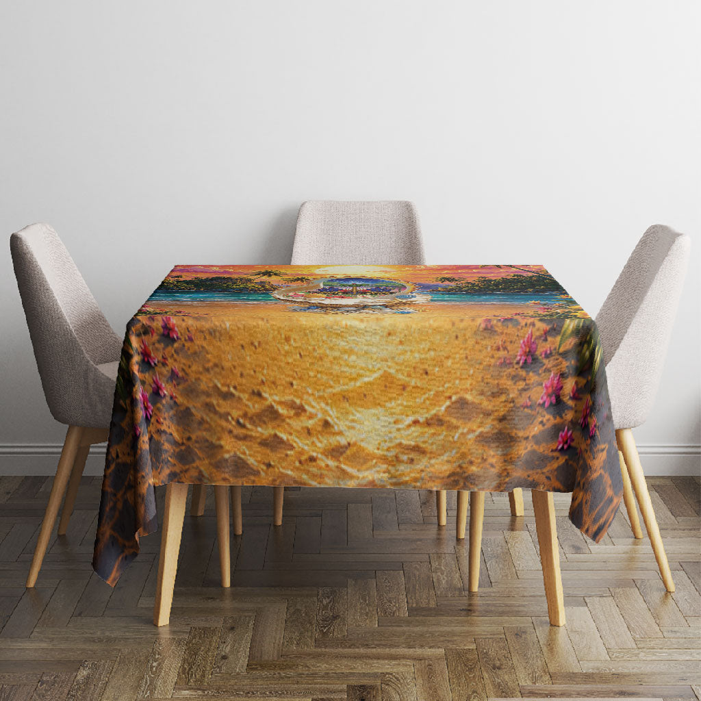 Haiti Tablecloth The Pearl Of The Antilles