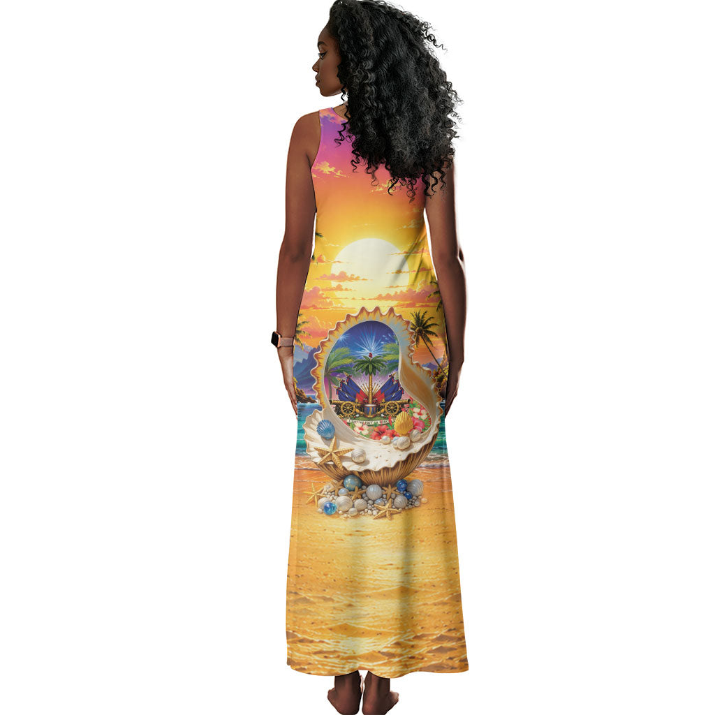 Haiti Tank Maxi Dress The Pearl Of The Antilles