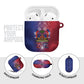 Haitian Zoe AirPods Case Roaring Lion With Coat Of Arms