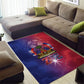 Haitian Zoe Area Rug Roaring Lion With Coat Of Arms