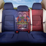 Haitian Zoe Back Car Seat Cover Roaring Lion With Coat Of Arms