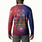 Haitian Zoe Button Sweatshirt Roaring Lion With Coat Of Arms