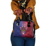 Haitian Zoe Shoulder Handbag Roaring Lion With Coat Of Arms