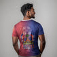 Haitian Zoe T shirt Roaring Lion With Coat Of Arms
