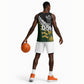 Custom Rugby New Zealand And South Africa Basketball Jersey Silver Fern With Springboks