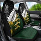Rugby New Zealand And South Africa Car Seat Cover Silver Fern With Springboks