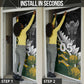 Custom Rugby New Zealand And South Africa Door Cover Silver Fern With Springboks