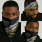 Rugby New Zealand And South Africa Neck Gaiter Silver Fern With Springboks