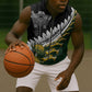 Custom Rugby New Zealand And South Africa Sleeveless Zip Hoodie Silver Fern With Springboks