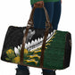 Rugby New Zealand And South Africa Travel Bag Silver Fern With Springboks