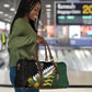 Rugby New Zealand And South Africa Travel Bag Silver Fern With Springboks