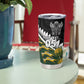 Custom Rugby New Zealand And South Africa Tumbler Cup Silver Fern With Springboks