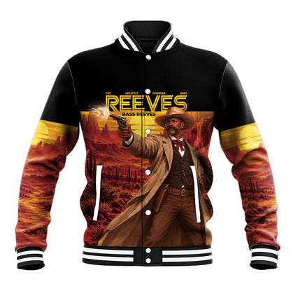 Bass Reeves The Greatest Frontier Hero Baseball Jacket
