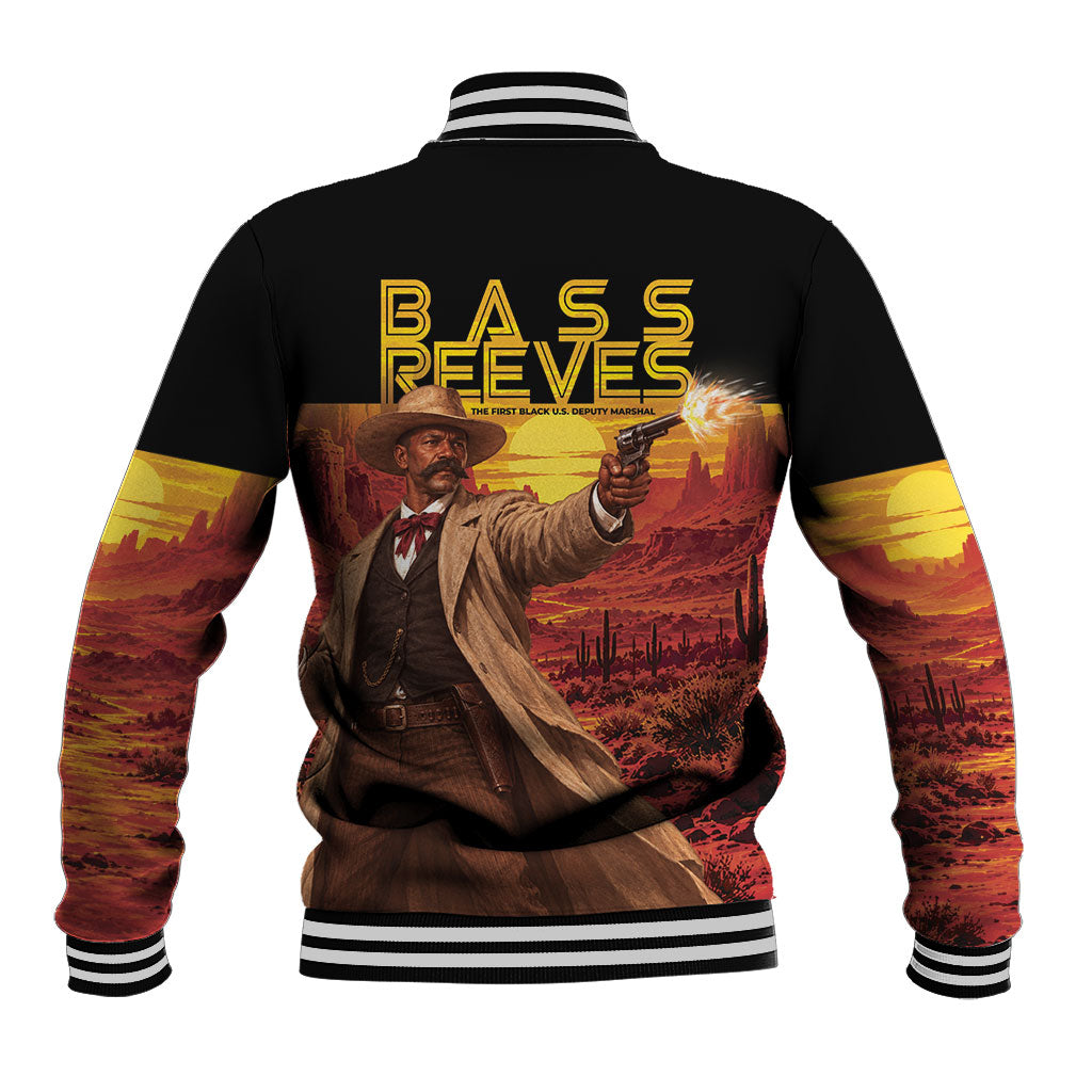 Bass Reeves The Greatest Frontier Hero Baseball Jacket