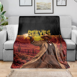Bass Reeves The Greatest Frontier Hero Blanket