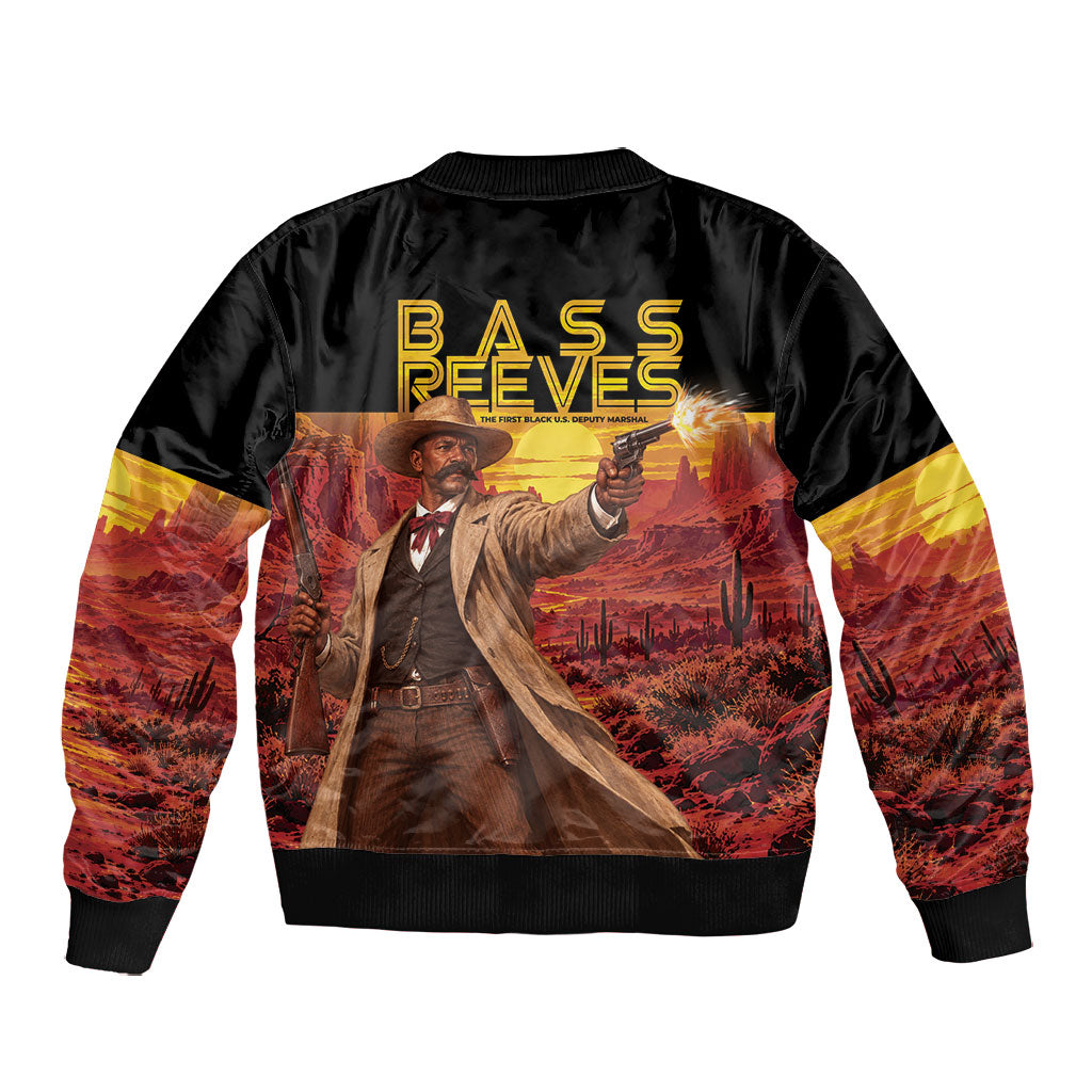 Bass Reeves The Greatest Frontier Hero Bomber Jacket