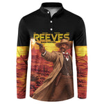Bass Reeves The Greatest Frontier Hero Button Sweatshirt