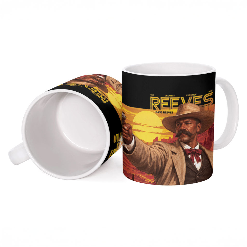 Bass Reeves The Greatest Frontier Hero Ceramic Mug