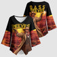Bass Reeves The Greatest Frontier Hero Kimono Sleeve Blouse