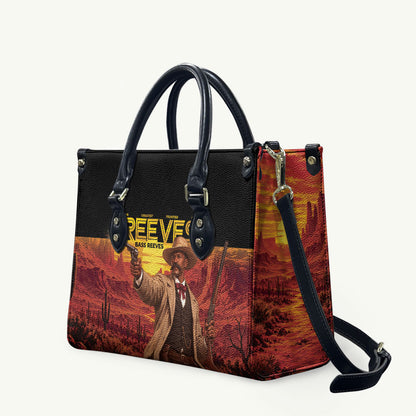 Bass Reeves The Greatest Frontier Hero Leather Bag