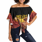 Bass Reeves The Greatest Frontier Hero Off Shoulder Wrap Waist Top