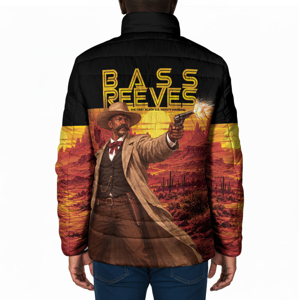 Bass Reeves The Greatest Frontier Hero Padded Jacket