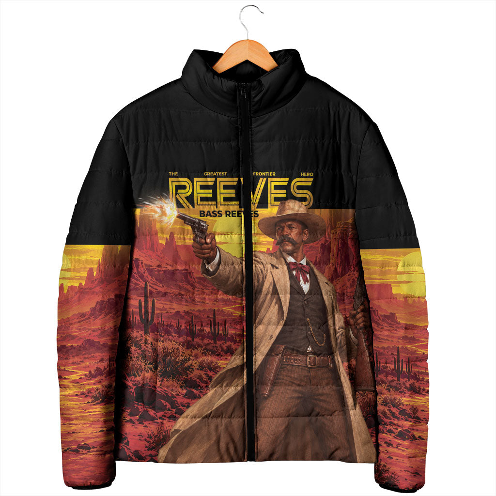 Bass Reeves The Greatest Frontier Hero Padded Jacket