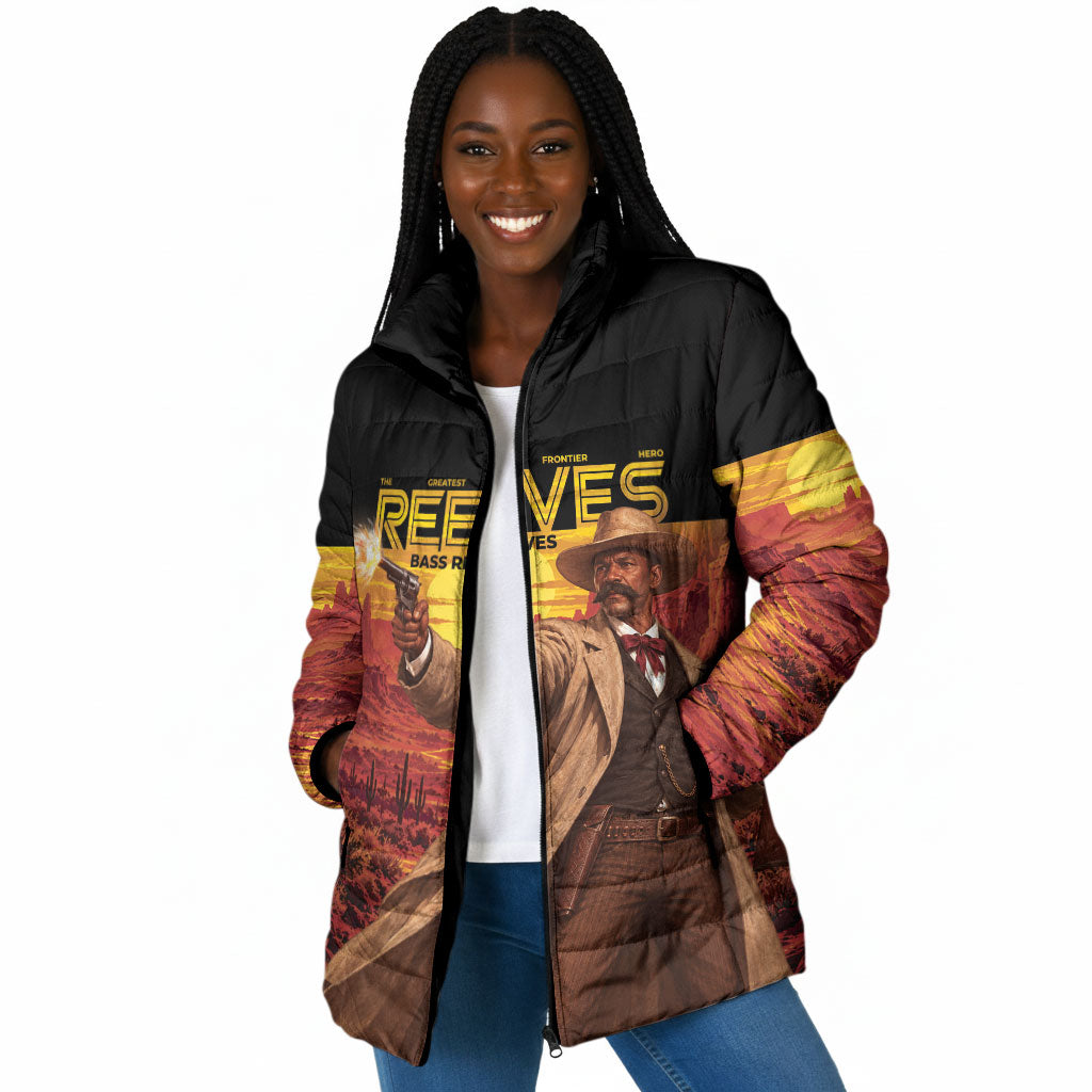 Bass Reeves The Greatest Frontier Hero Padded Jacket