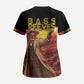 Bass Reeves The Greatest Frontier Hero Scrub Top