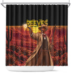 Bass Reeves The Greatest Frontier Hero Shower Curtain
