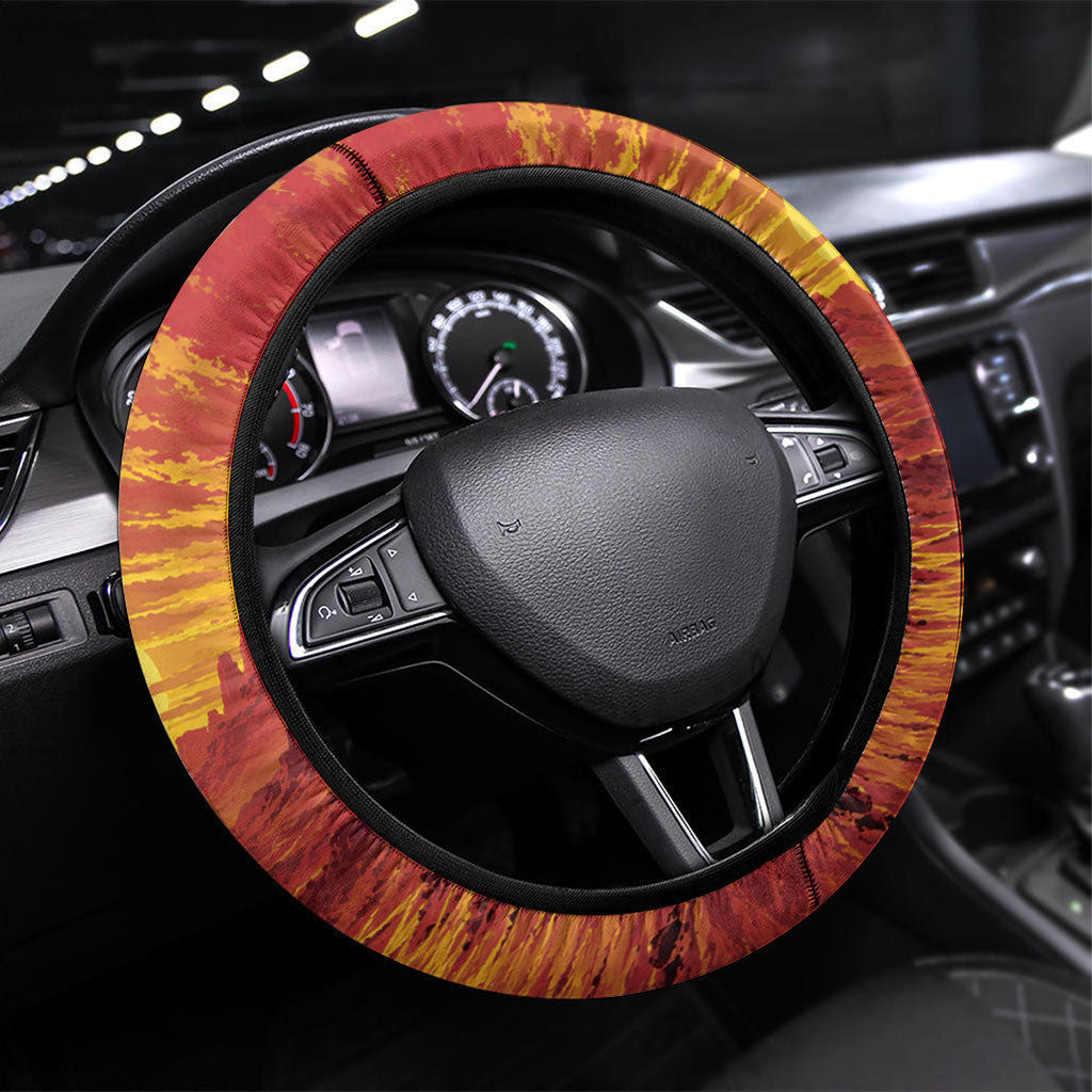 Bass Reeves The Greatest Frontier Hero Steering Wheel Cover