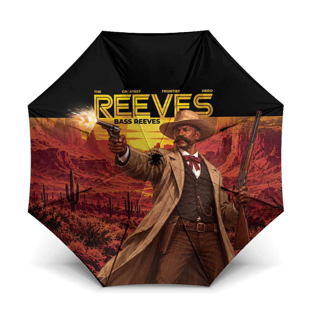Bass Reeves The Greatest Frontier Hero Umbrella