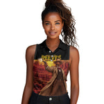 Bass Reeves The Greatest Frontier Hero Women Sleeveless Polo Shirt